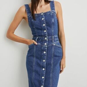 Rails - Denim Button-Down Dress - Malibu